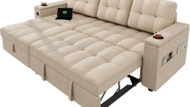 Discovering Comfort and Convenience with the YITAHOME L-Shaped Sleeper Sofa