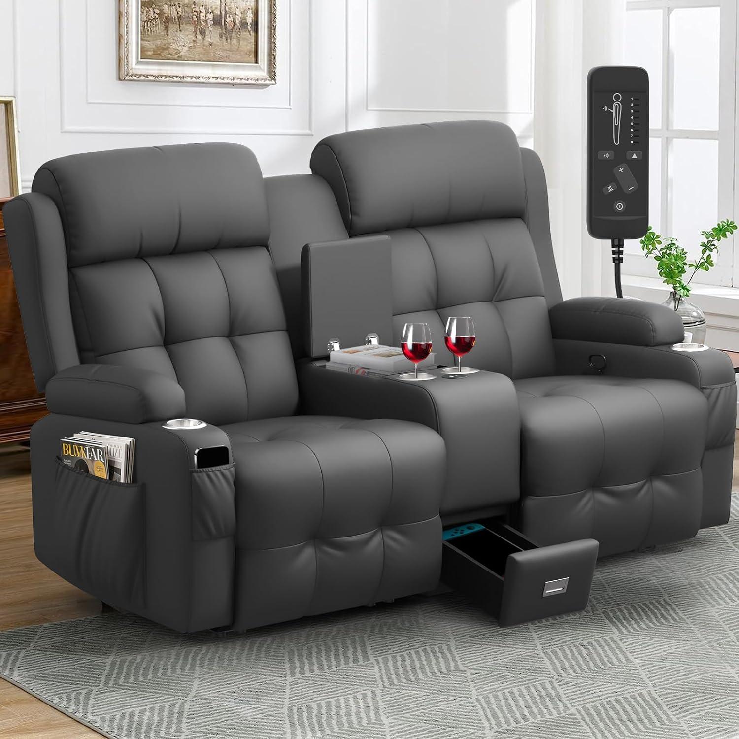 Relaxation Meets Function: Exploring the Ultimate Reclining Massage Loveseat Experience