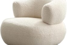 Experience Cozy Modern Living with the Nordic U-Shaped Lamb Wool Sofa