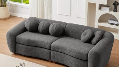 Why the KELRIA Teddy Fabric Loveseat Is a Cozy, Stylish Living Room Upgrade