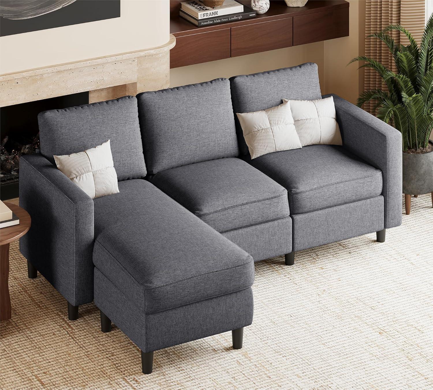 JAMFLY L Shaped Sofa Review: Compact Comfort Meets Stylish Flexibility