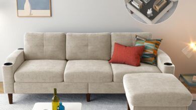 Finding Comfort and Convenience: Exploring a Space-Savvy L-Shaped Sofa