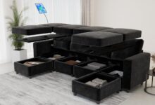 VINGLI 108″ Modular Sectional Sofa Review: Power, Comfort, and Storage Combined