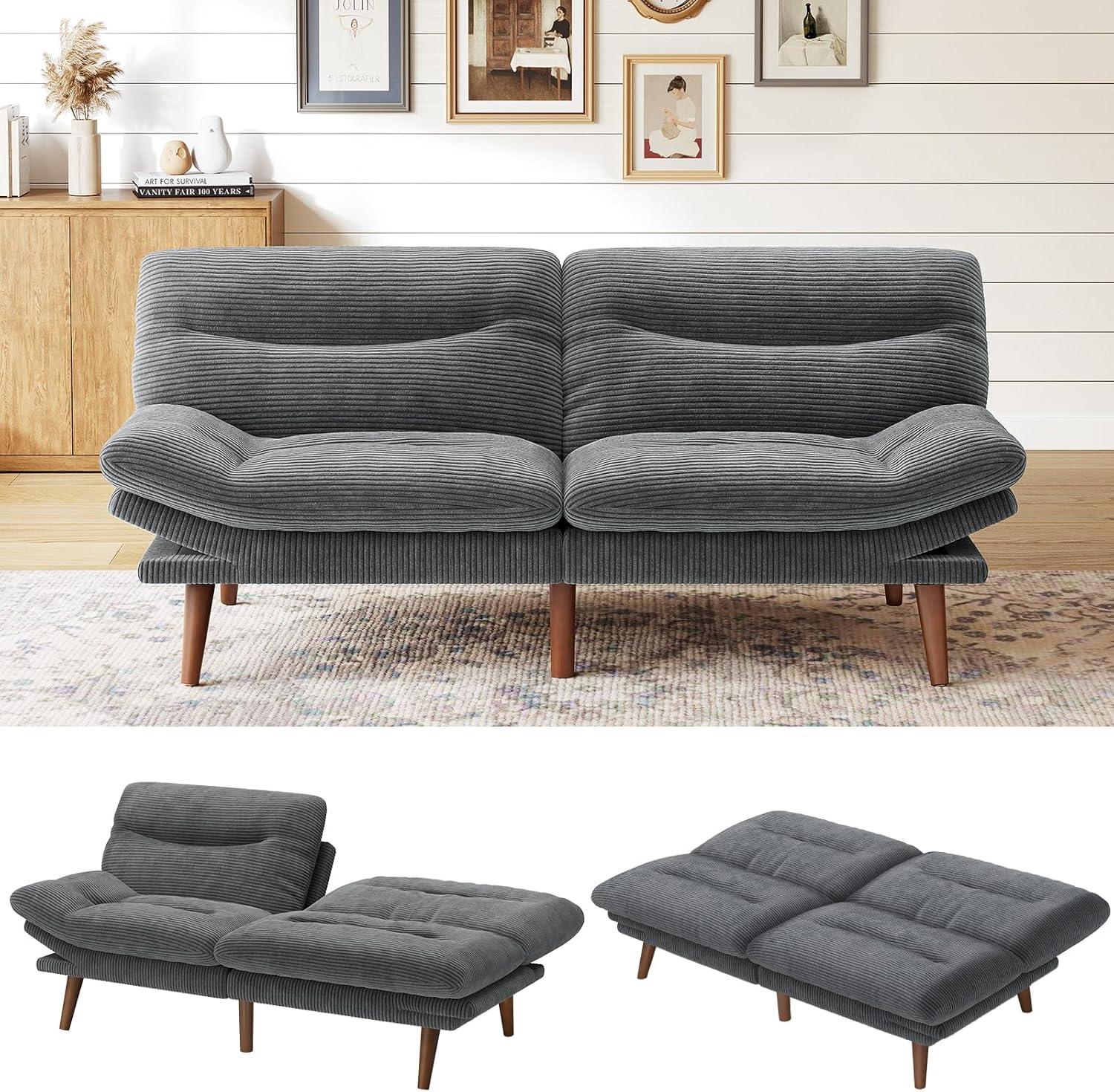 Marsail Futon Sofa Bed Review: Versatile Comfort Meets Space-Saving Style