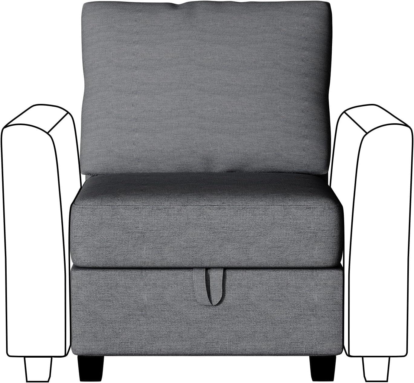 Cozy, Compact, and Clever: Exploring a Convertible Linen Sectional Sofa