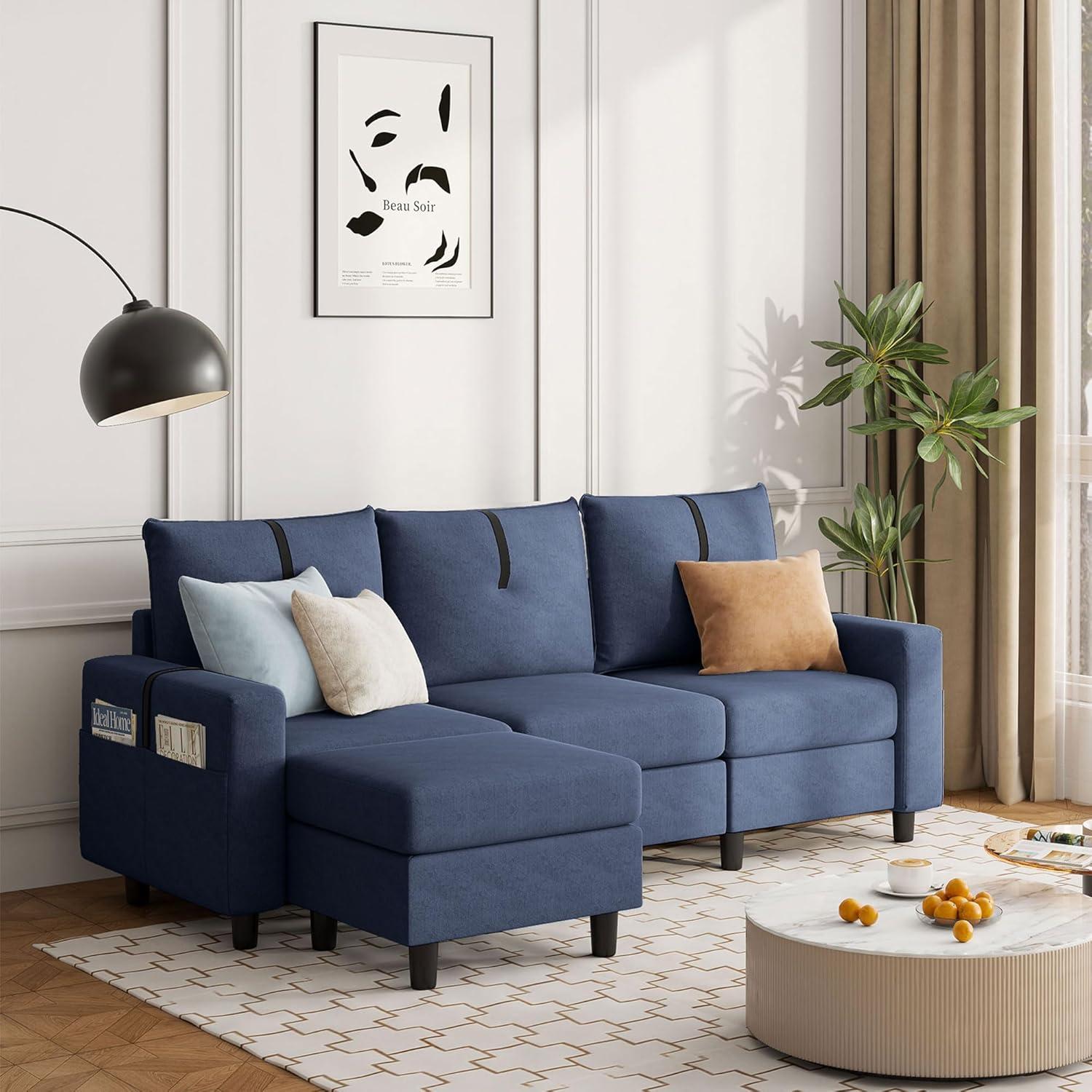 Why the 80″ Modern Sectional Sofa Became Our Living Room Favorite
