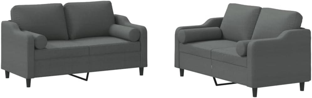 Our Cozy Verdict: Dark Grey Fabric Sofa That Blends Style ‍& Comfort