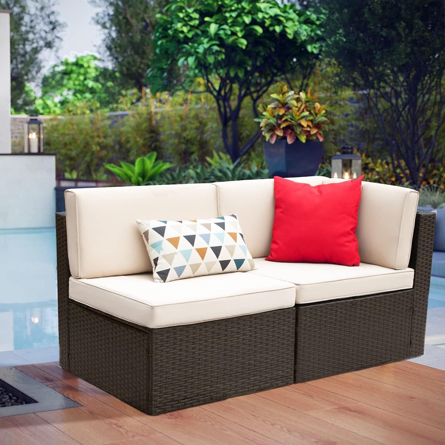 Our Honest Take ⁣on Devoko's Versatile Brown ‍Outdoor sofa ⁤Set