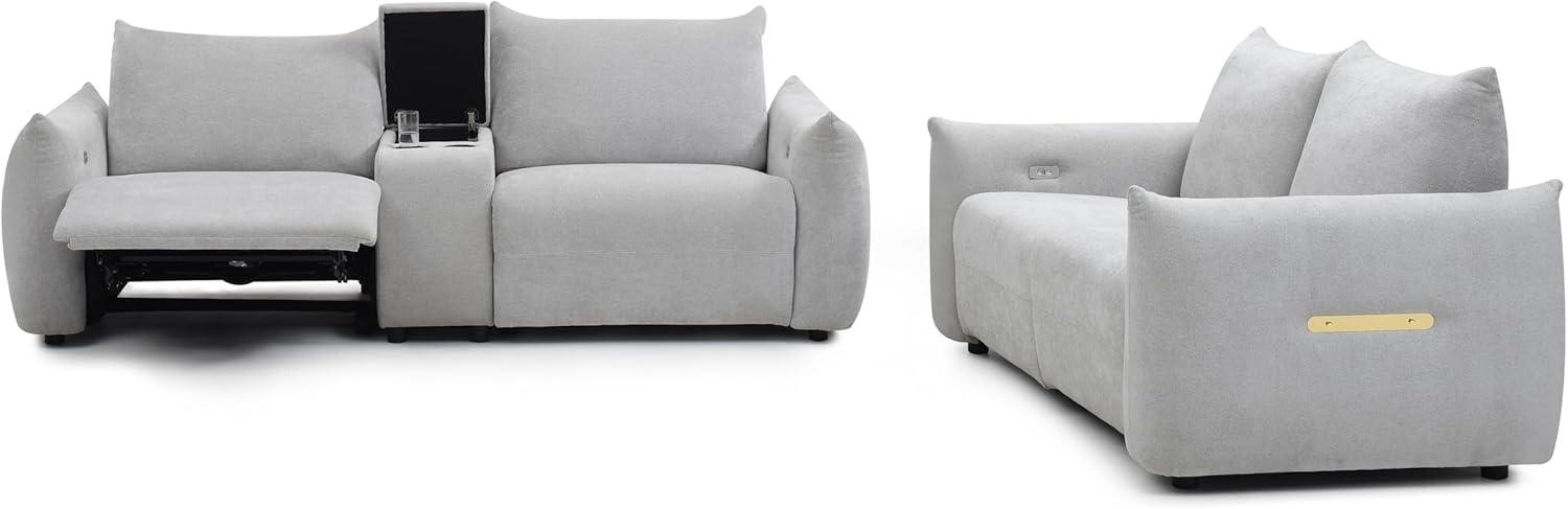 Our Take on the Power Recliner Sofa Set with USB & LED​ Features