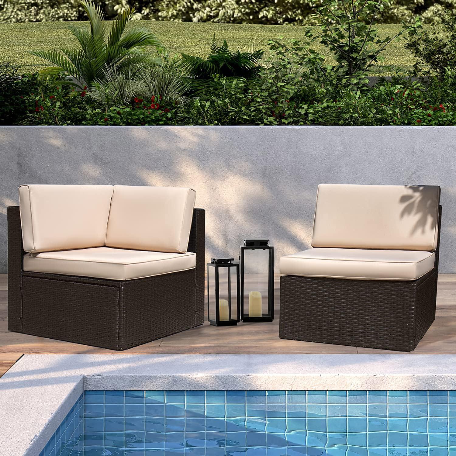 Our Honest Take on Devoko's⁤ Versatile Brown outdoor ‍Sofa Set