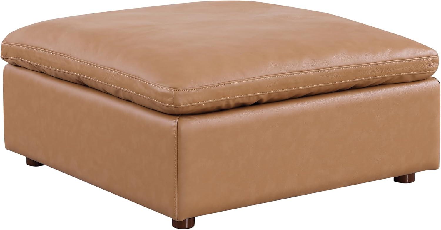 Our‍ Honest Take: BlackJack's Italian Leather Ottoman in ⁢Cognac