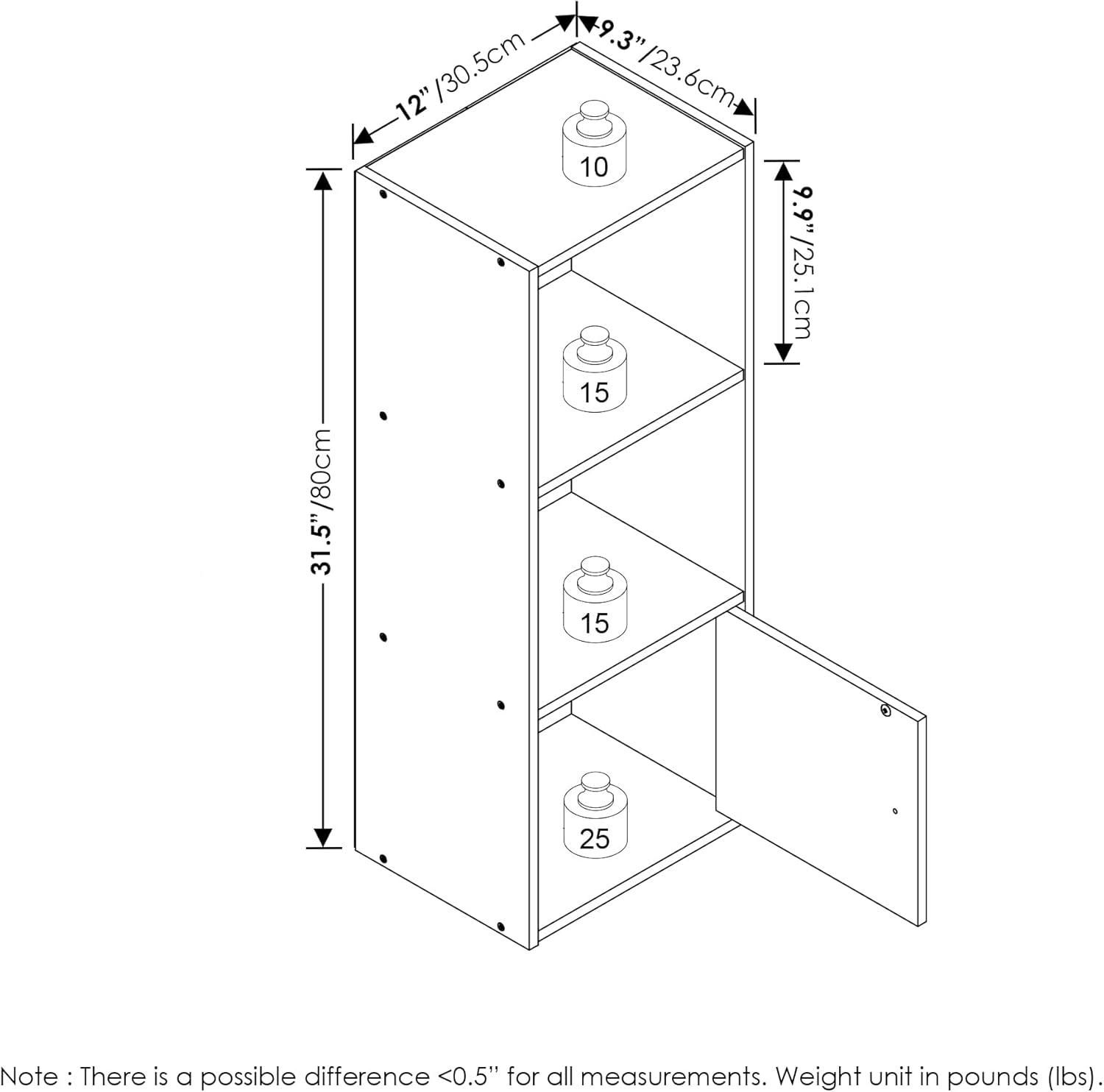 A‌ Stylish Solution: Exploring the ⁢Furinno LUDER 3-Tier Bookshelf's ​Versatility
