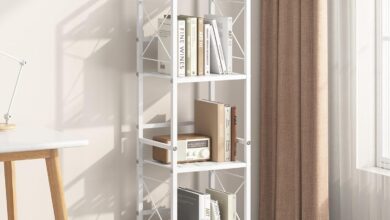 Challenges In Assembly And Quality Our Take On The Jsb 4 Tier Metal Bookshelf