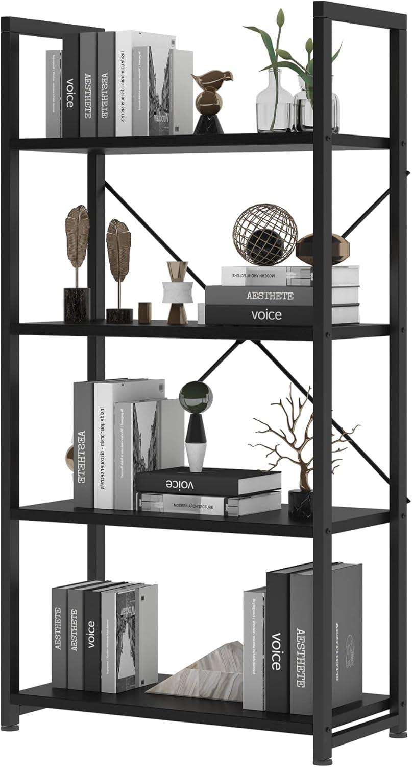 Compact and Sturdy: Discovering the‍ VERMESS 4-Tier Bookshelf's⁤ Balance