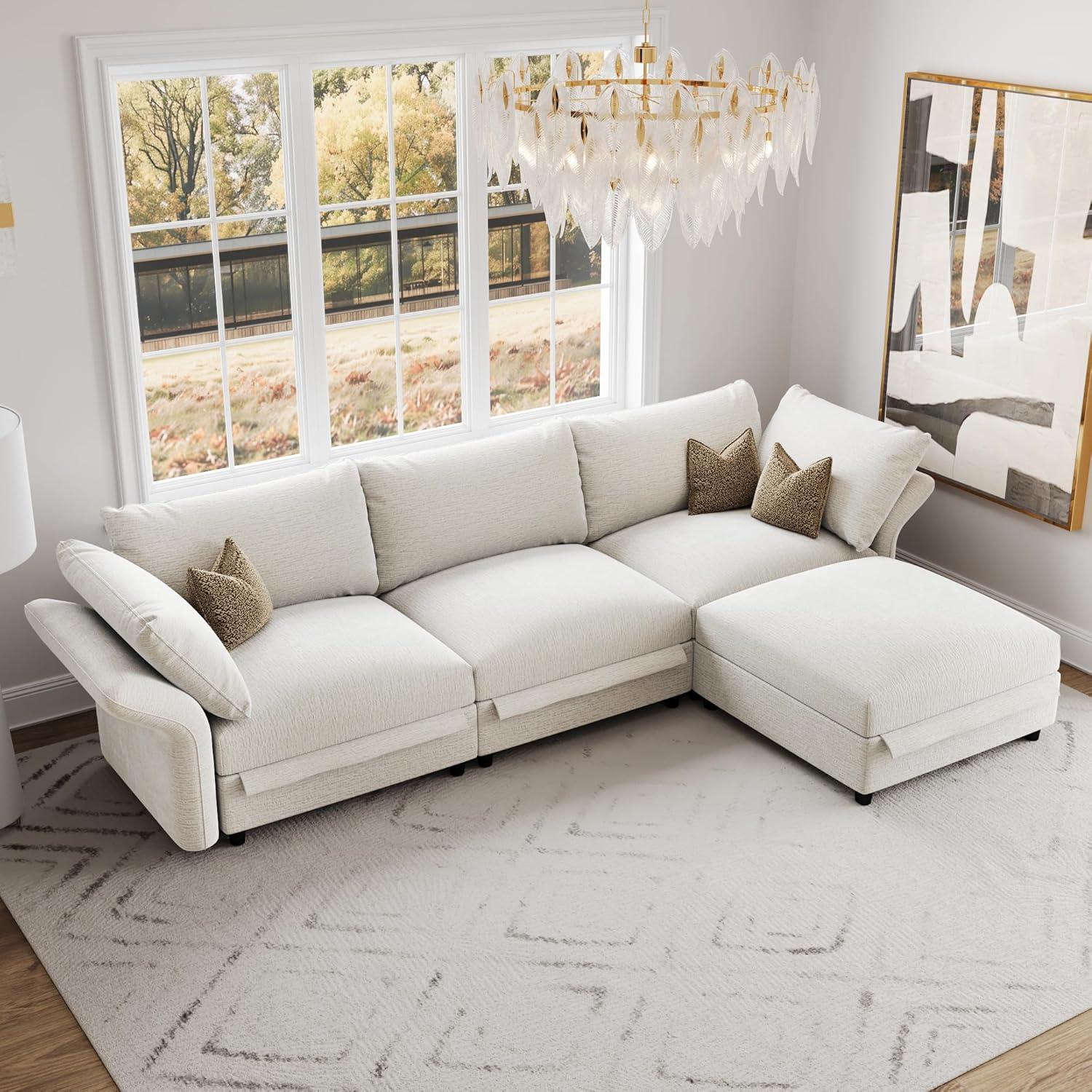 Discovering Comfort And Flexibility With The Cloud Couch 126 Modular Sofa