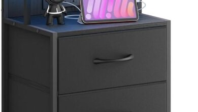 Discovering Fixwal 41 Inch Nightstand Stylish Storage Meets Smart Charging