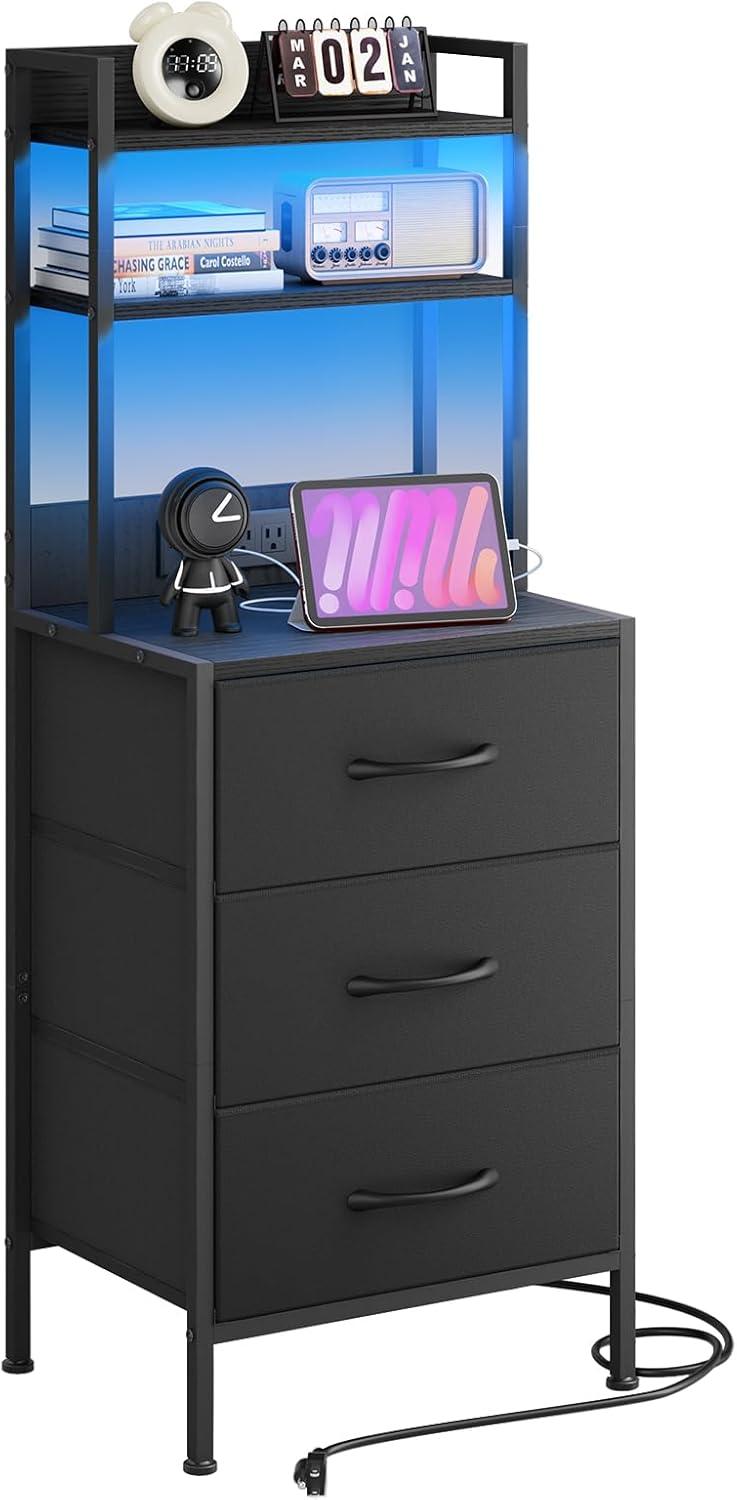Discovering Fixwal's 41-Inch Nightstand: Stylish Storage Meets Smart‌ Charging