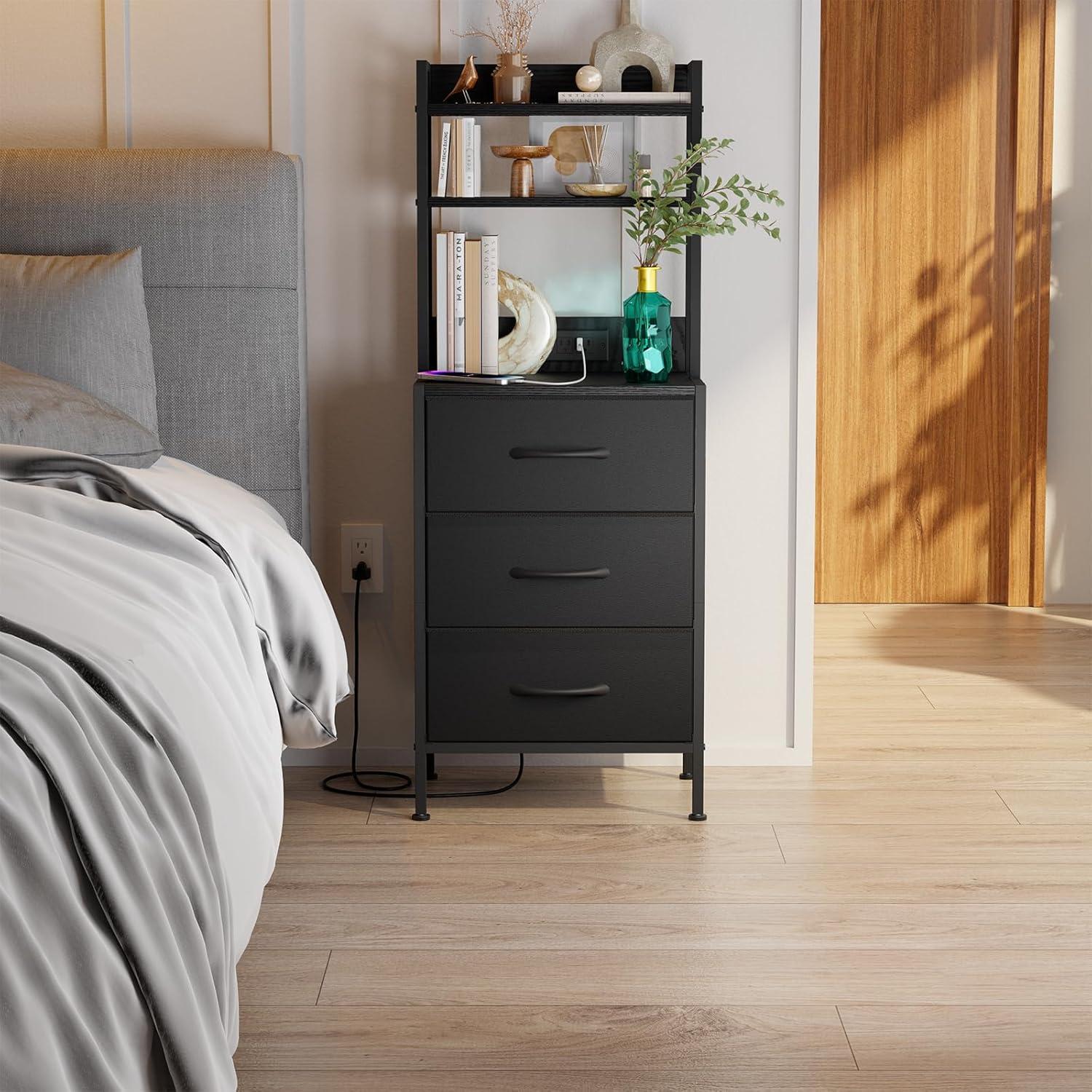 Discovering Fixwal's 41-Inch ‍Nightstand: ​Stylish ⁢Storage meets ‍Smart Charging
