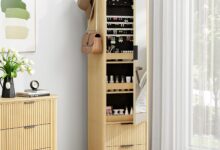 Discovering Space And Style The Ironck 360 Swivel Jewelry Cabinet Review