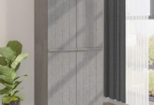 Discovering The Perfect Balance Stylish And Sturdy Light Gray Wood Wardrobe