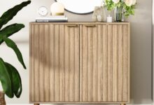 Discovering Versatile Style And Sturdy Storage With The Oak Fluted Cabinet