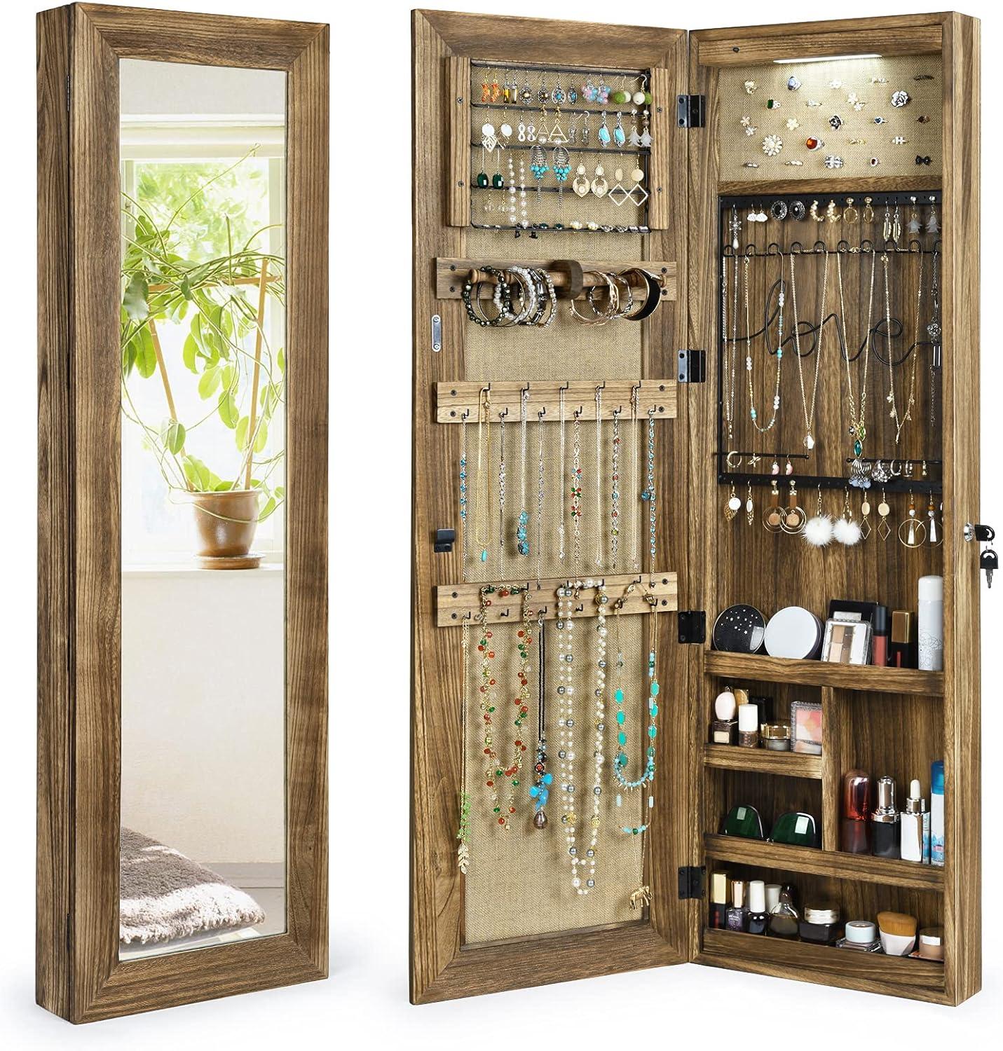 Elegant Storage Meets Function Exploring The Sriwatana Jewelry Armoire Cabinet