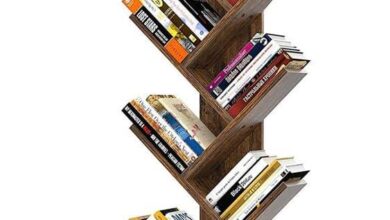 Exploring Space And Style With The Rustic Brown Tree Bookshelf Review