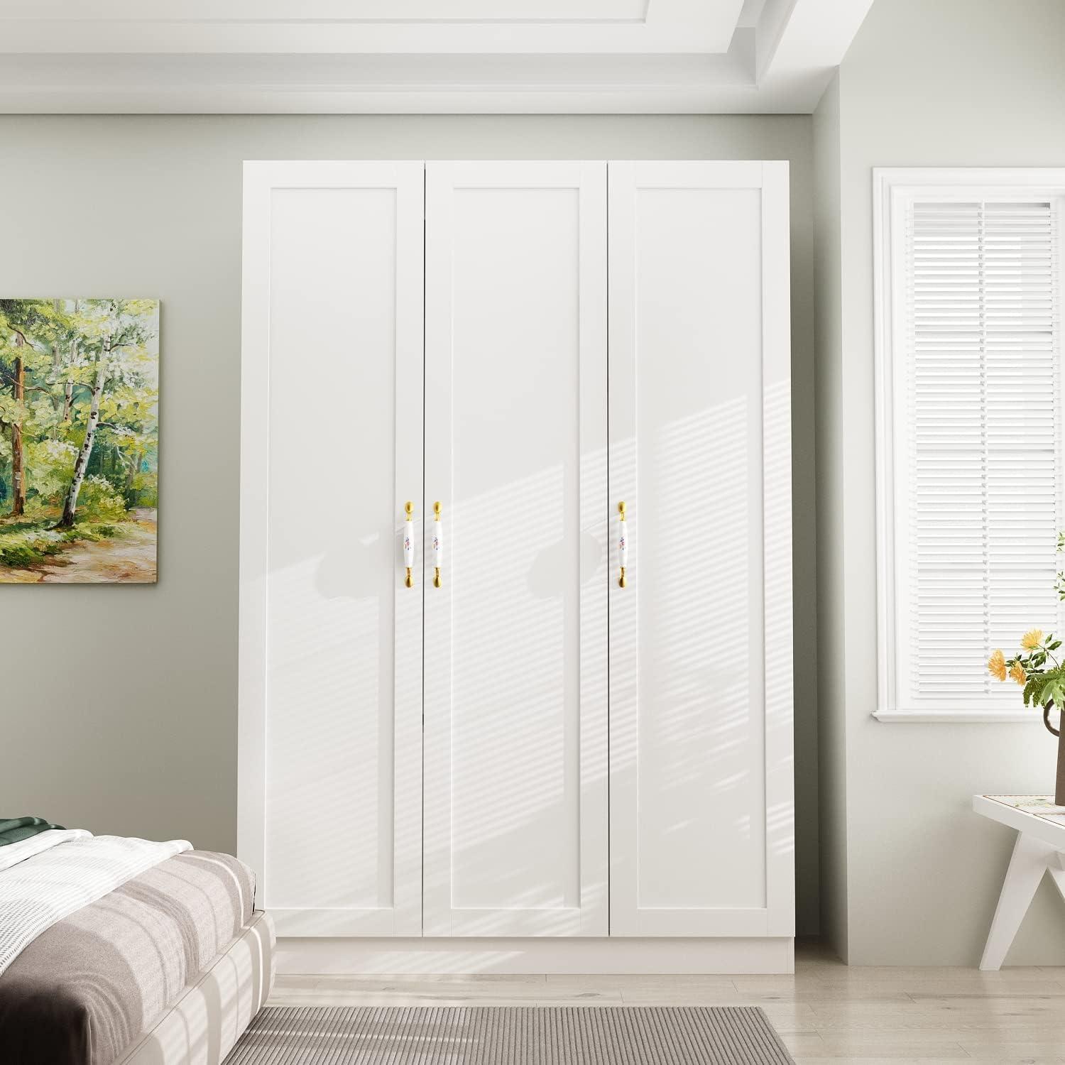 Exploring Spacious Storage And Sleek Design In The Aiegle 3 Door Wardrobe