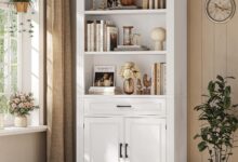 Exploring The Sedeta Farmhouse Bookshelf Stylish Storage Solutions