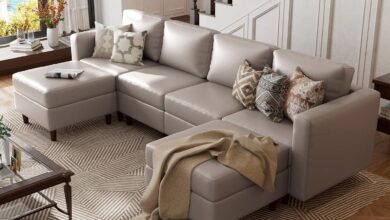 Exploring the Versatility and Comfort of the ABCASA Oversized Modular Sofa