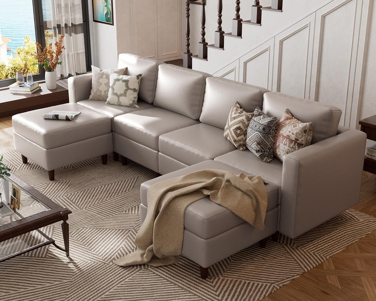 Exploring the Versatility and Comfort of the ABCASA Oversized Modular Sofa