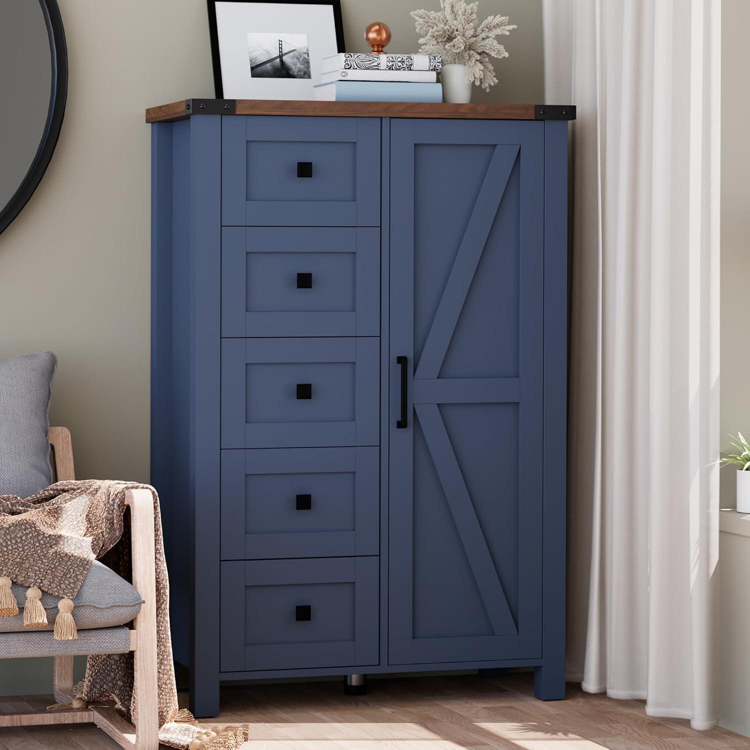 Farmhouse Charm⁢ Meets Function: ⁢Exploring the ‌5-Drawer Tall Dresser's Strengths and Limits