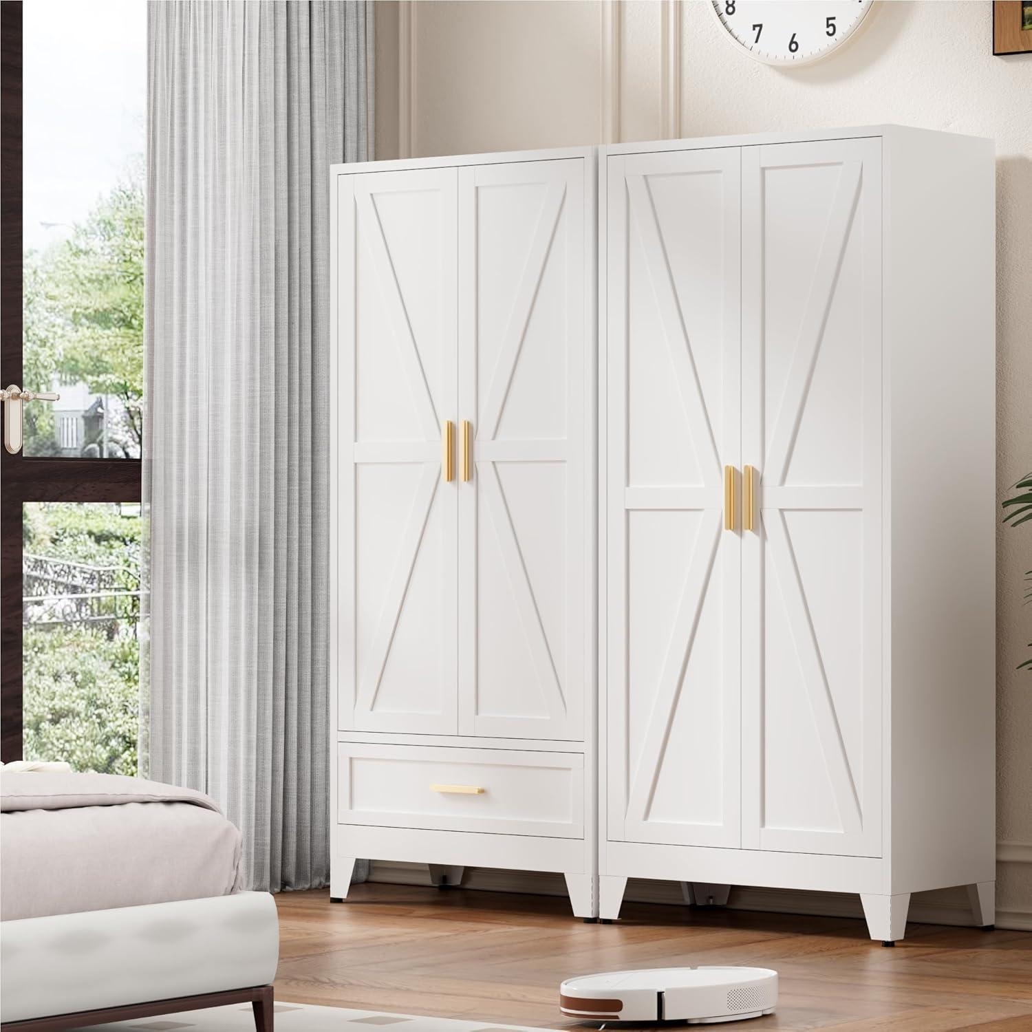 Finding the Perfect Blend of Style and ⁣Function in ‍a 71'' Farmhouse Wardrobe Cabinet