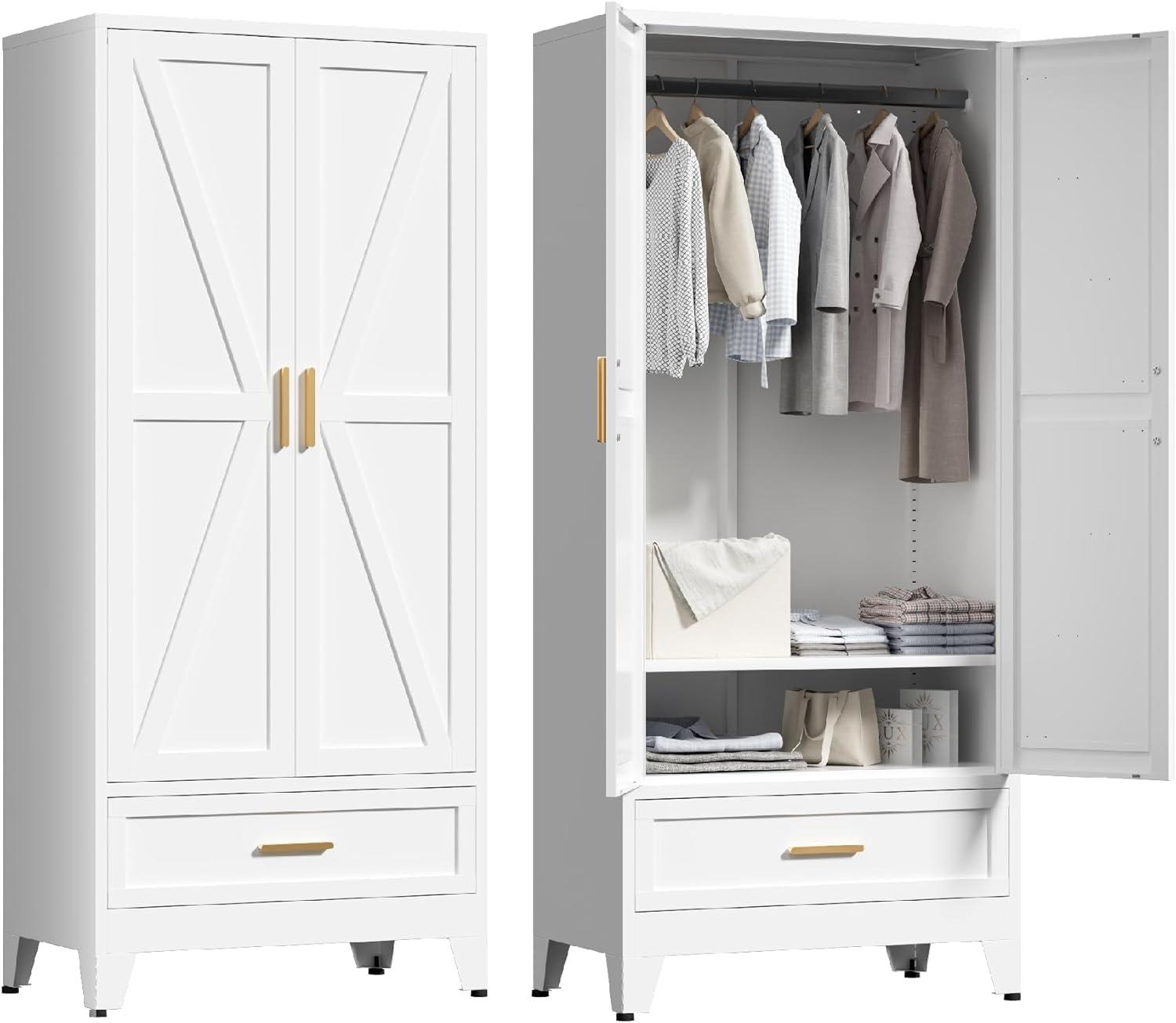 Finding the‍ Perfect blend of Style and Function in a⁤ 71'' ​Farmhouse Wardrobe Cabinet