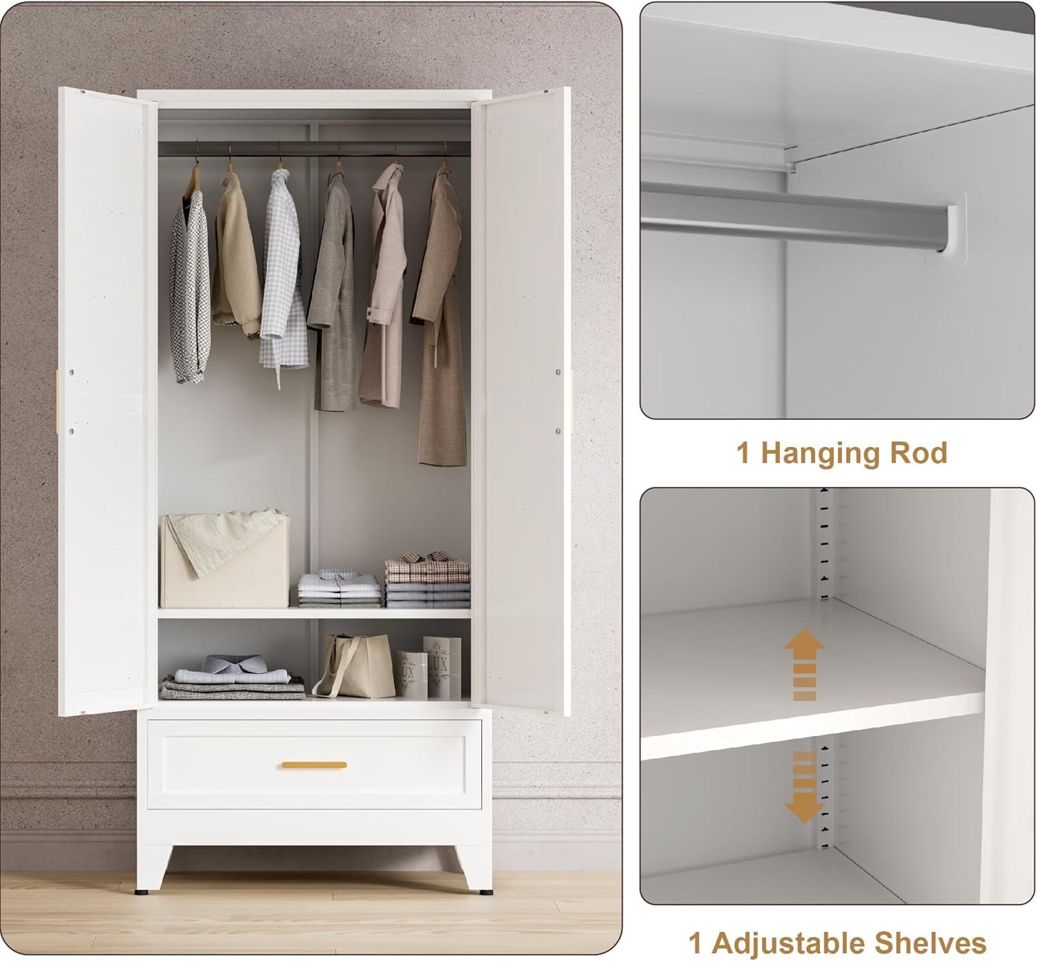 Finding the Perfect ⁣Blend of​ Style and Function in a ⁣71'' Farmhouse‌ Wardrobe Cabinet