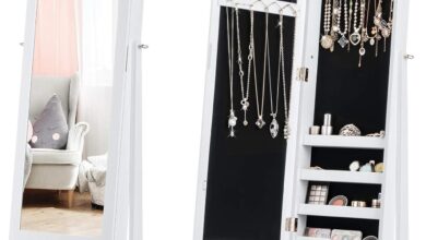 Giantex Jewelry Cabinet Review Stylish Storage Meets Space Saving Design