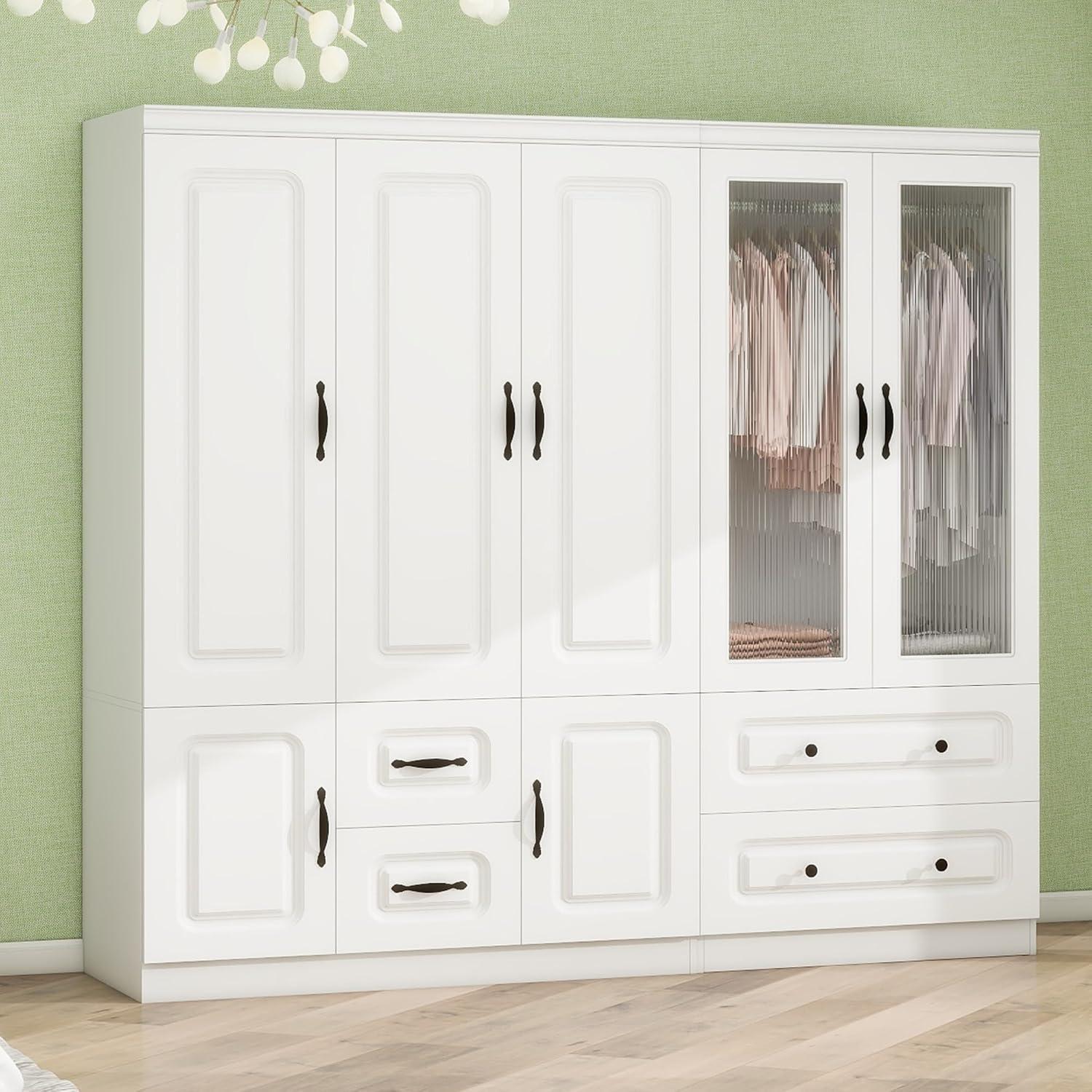 Gracegrove 5 Door Wardrobe Spacious Silent And Stylish Storage