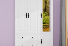 Gracegrove Modern Armoire Spacious Storage Meets Sleek Design