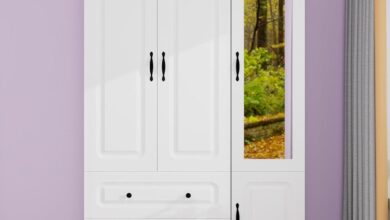 Gracegrove Modern Armoire Spacious Storage Meets Sleek Design