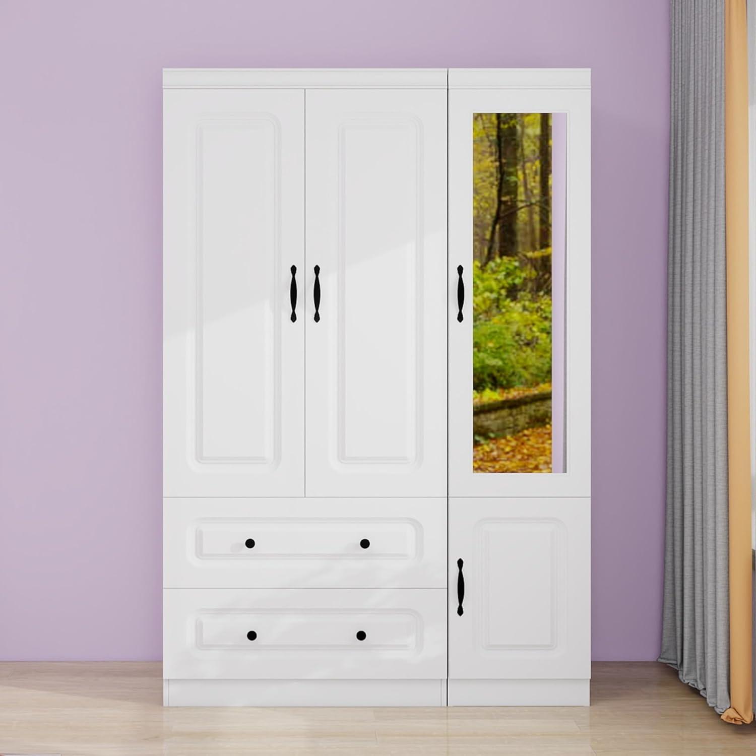 Gracegrove Modern Armoire Spacious Storage Meets Sleek Design