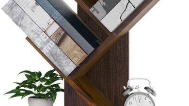 How The Ochine Tree Bookshelf Balances Style And Function In Small Spaces