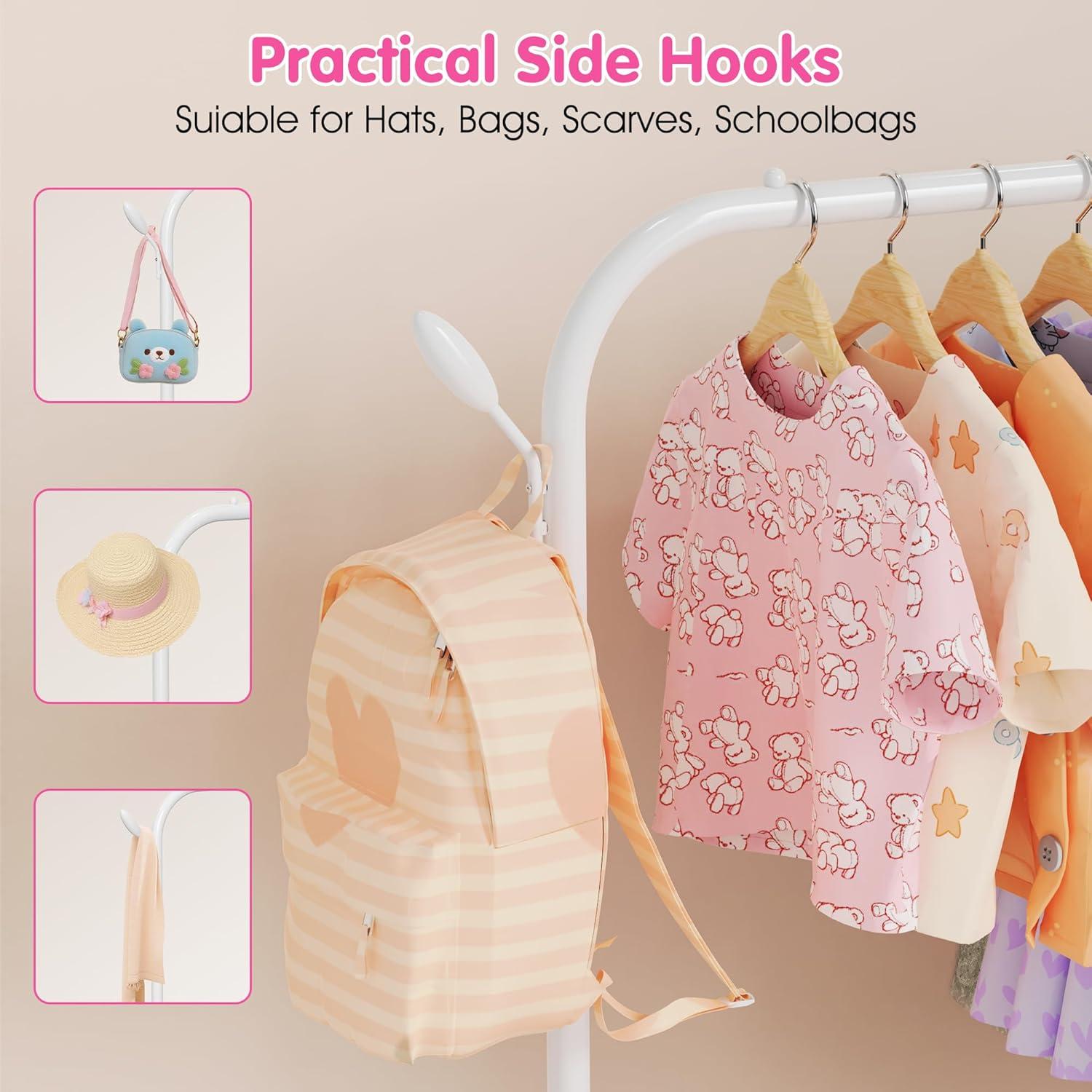 Keeping ⁣Kids' Dress-Up Clothes Neat with a Stylish, ‍Sturdy Rack