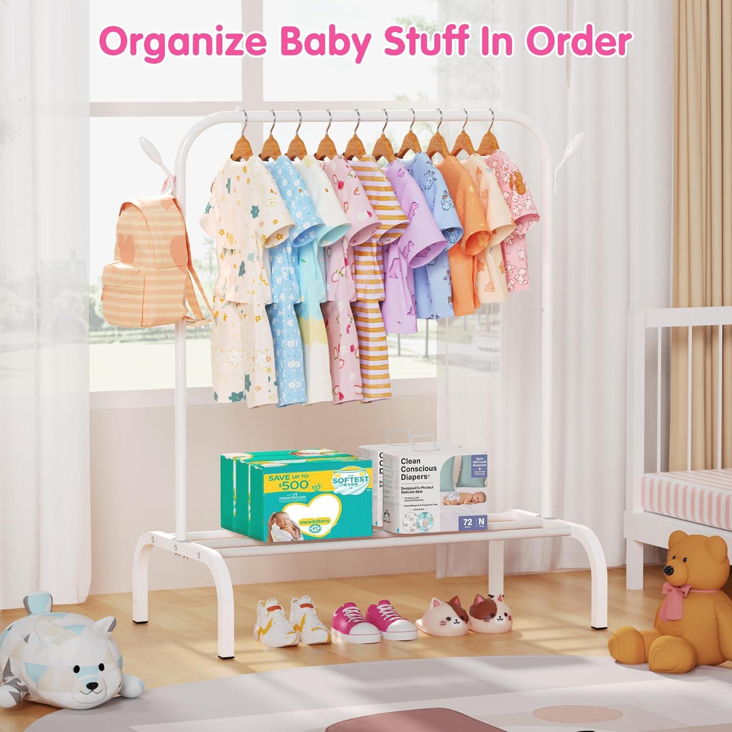 Keeping Kids' Dress-Up Clothes Neat⁣ with a Stylish,Sturdy Rack