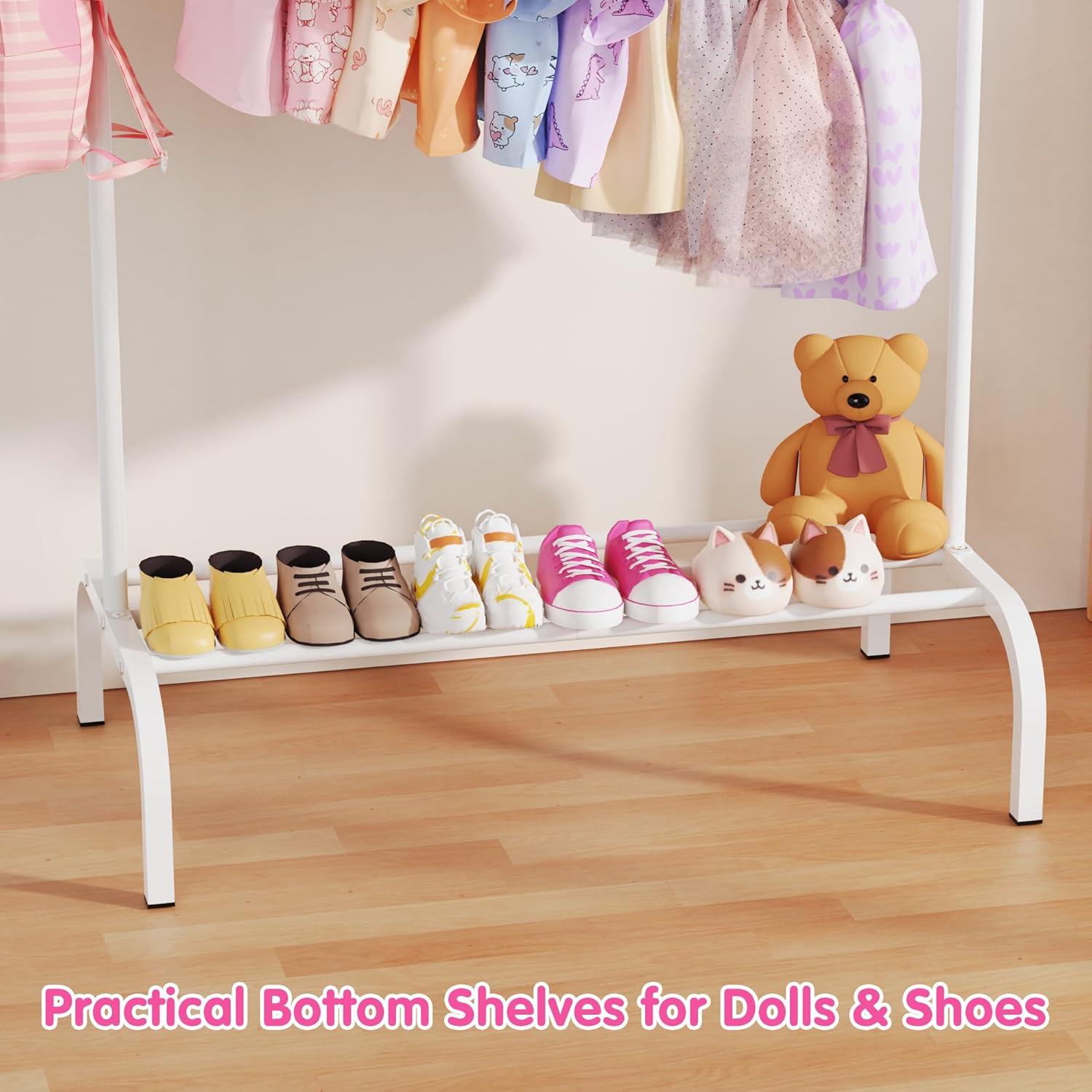 Keeping Kids' dress-Up⁢ Clothes neat with a Stylish, Sturdy⁢ Rack