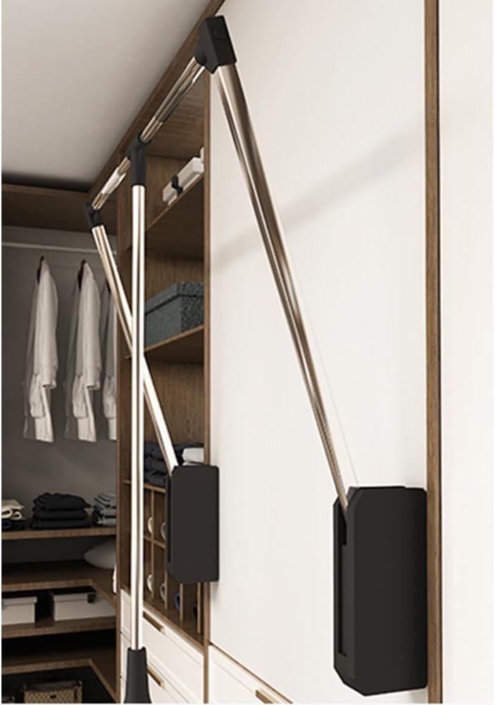 Making The Most Of Closet Space Our Take On The Adjustable Pull Down Rod