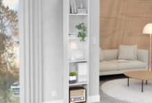 Maximize Space With A Sleek 5 Tier White Bookshelf For Any Room