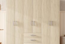 Maximizing Bedroom Storage Exploring A Spacious 6 Door Wooden Wardrobe