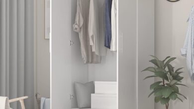 Maximizing Bedroom Storage With The Sleek Hitow Wardrobe Armoire