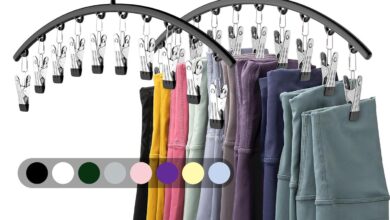 Maximizing Closet Space Hanging Up To 20 Leggings With Ease