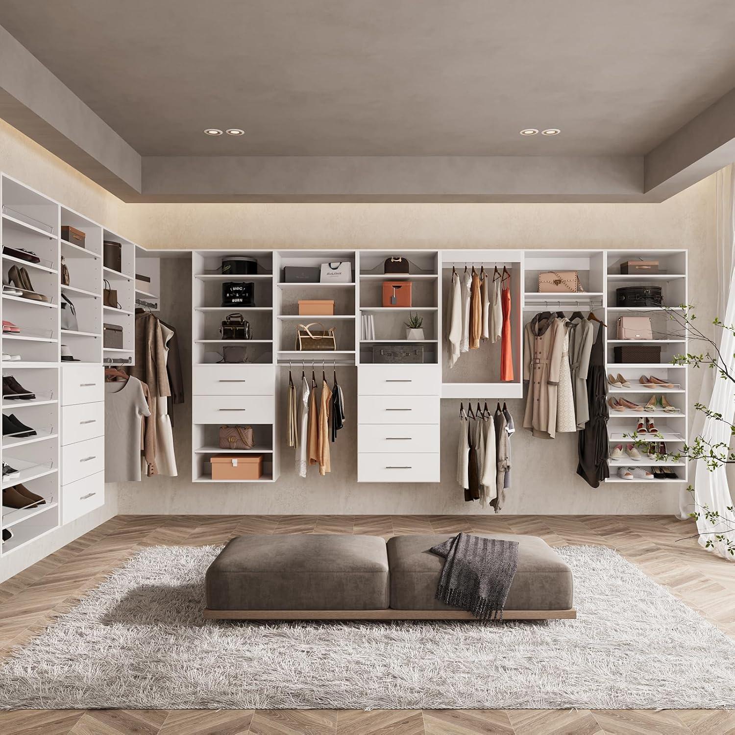 maximizing Closet space with ROOMTEC's Modular⁢ 4-Drawer Tower Unit